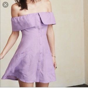 Reformation Botanica Dress Lavender 8